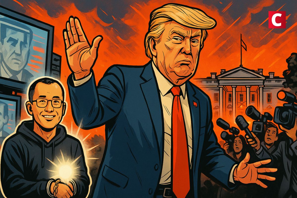 Après avoir gracié CZ, Trump assure “ne pas savoir qui il est”