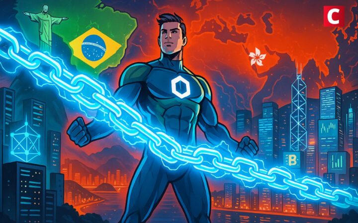 Un test historique entre le Brésil et Hong Kong grâce à Chainlink