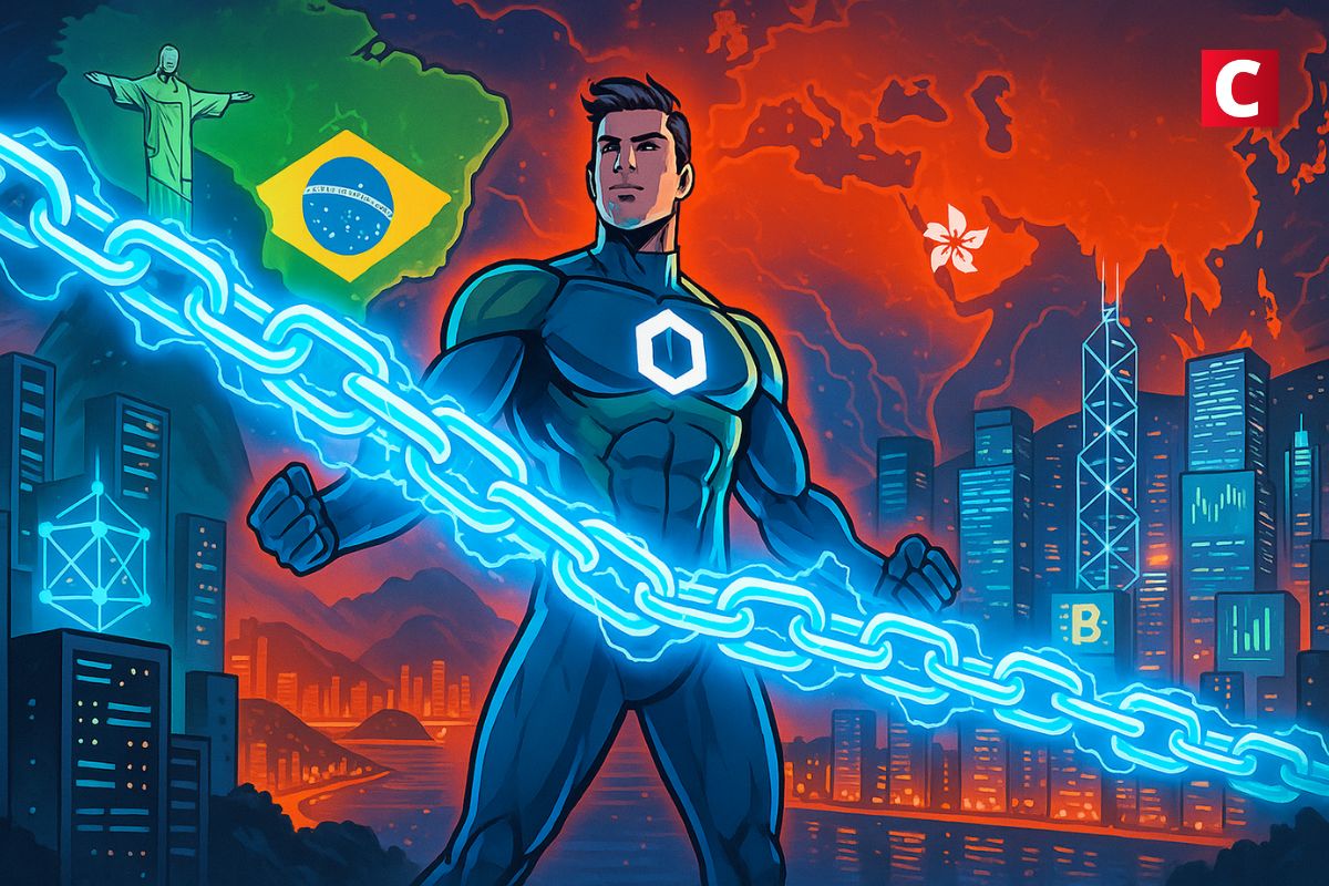 Un test historique entre le Brésil et Hong Kong grâce à Chainlink