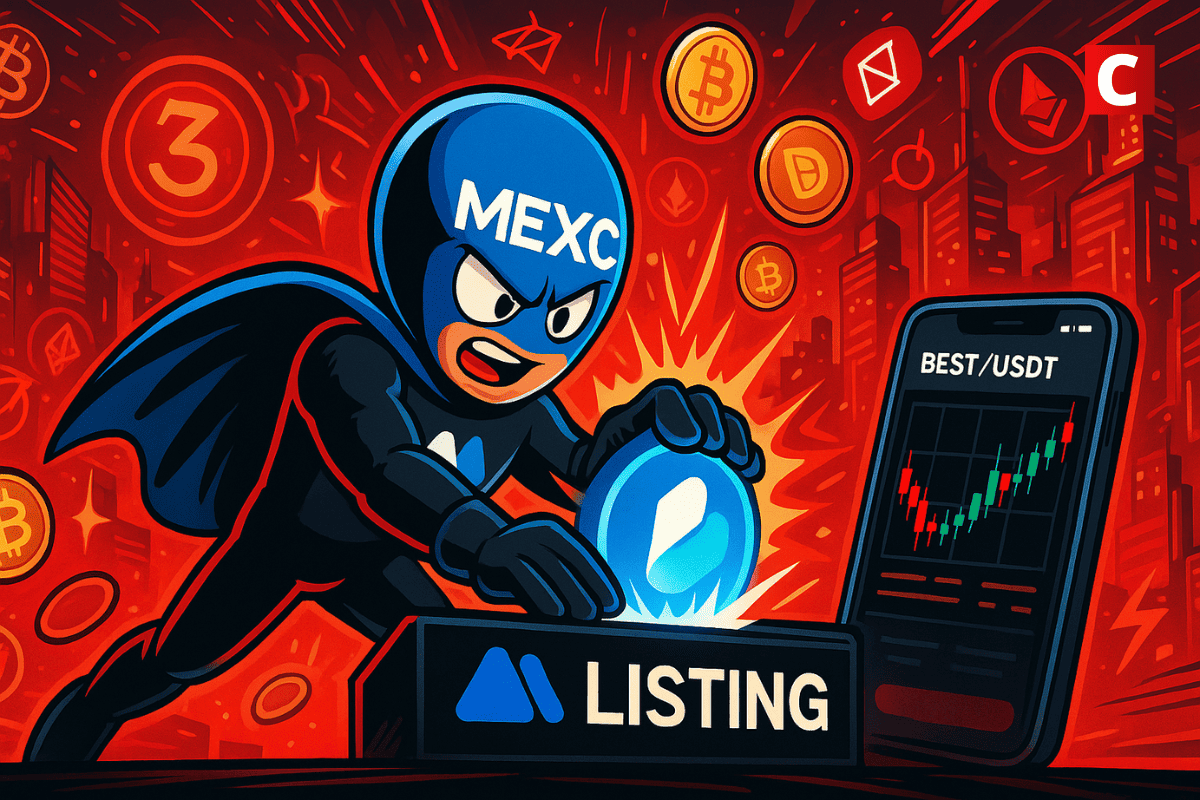 Listing de Best Wallet sur MEXC ce vendredi 28 novembre – la FOMO s’envole, jusqu’où ira vraiment $BEST ?