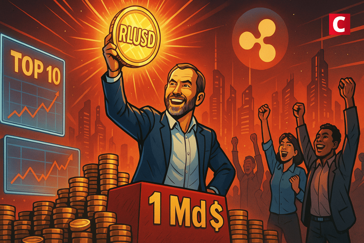 Le RLUSD de Ripple atteint 1 Md $ et entre dans le Top 10 des stablecoins