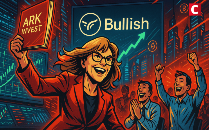 Ark Invest lâche 12 M$ sur Bullish en plein pump du marché