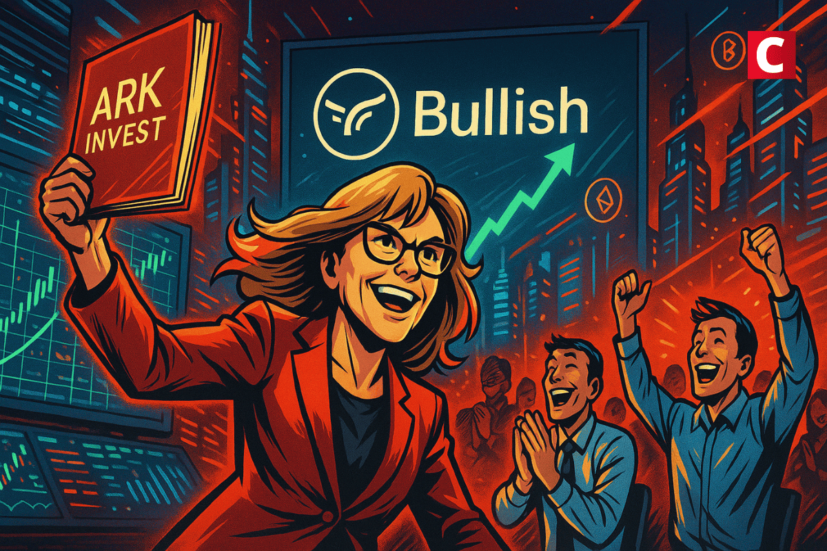 Ark Invest lâche 12 M$ sur Bullish en plein pump du marché