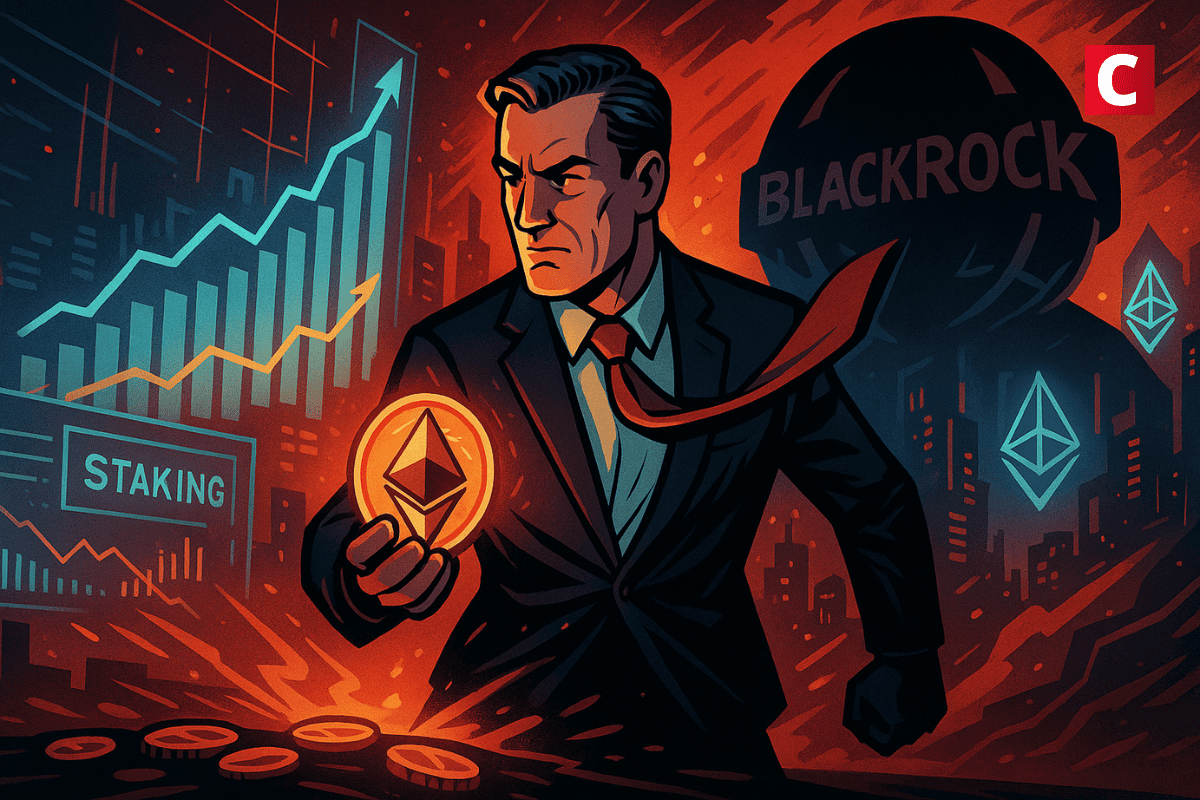 BlackRock vise un ETF Ethereum avec staking : l’ETH prêt à rebondir ?