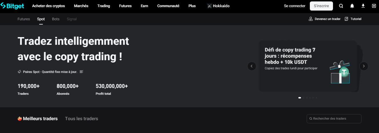 copy trading sur bitget