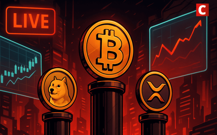 LIVE – Retour au calme pour Bitcoin, montée en puissance de DOGE et XRP – Toute l’actualité du 24 novembre 2025