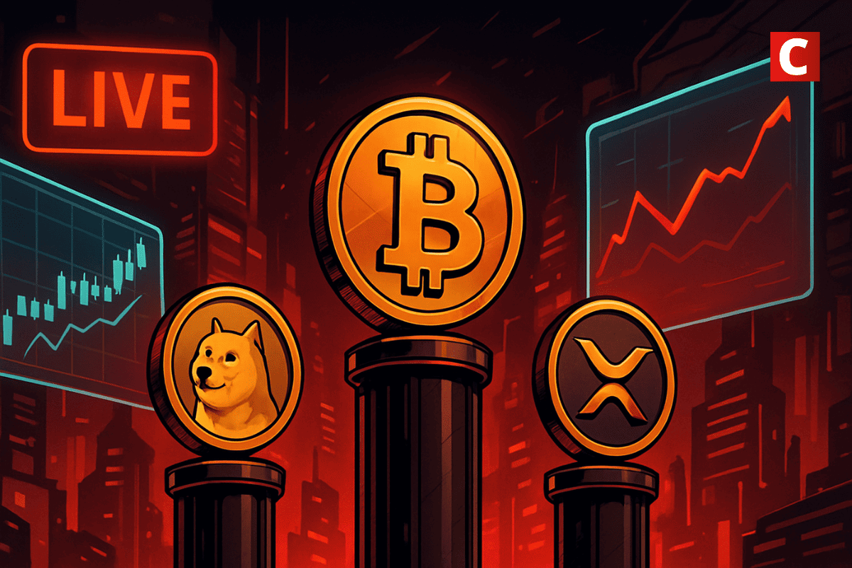 LIVE – Retour au calme pour Bitcoin, montée en puissance de DOGE et XRP – Toute l’actualité du 24 novembre 2025