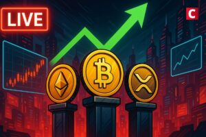 LIVE – Marché crypto dans le vert, Bitcoin repart à la hausse, Ethereum et XRP s’alignent sur la tendance – Toute l’actualité du 08 décembre 2025