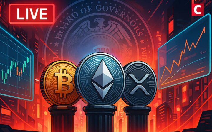 LIVE – Le marché crypto, Bitcoin, Ethereum et XRP suspendus au verdict de la FED – Toute l’actualité du 09 décembre 2025