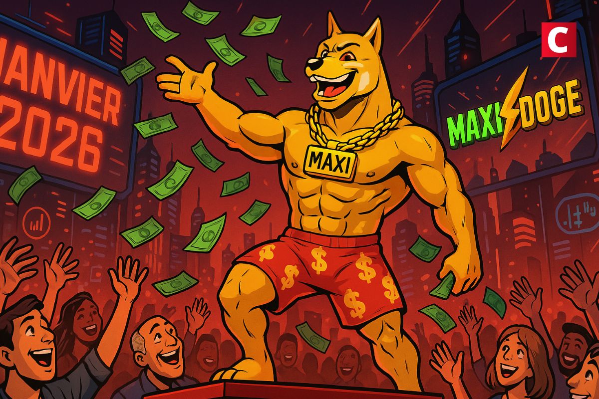 Cette crypto va faire des millionnaires dès janvier Maxi Doge