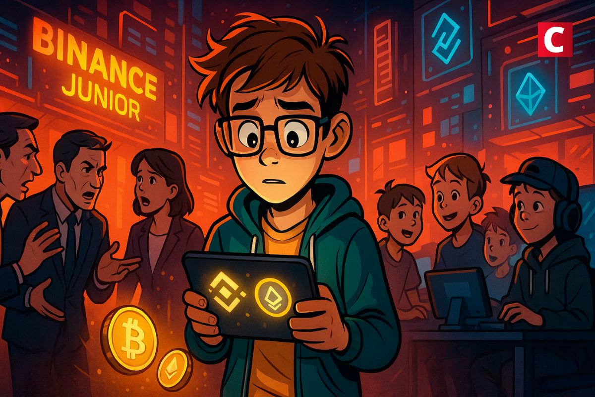 Binance Junior : l’appli crypto pour mineurs qui divise la communauté