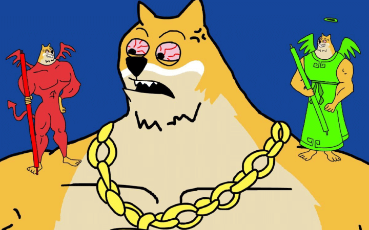 Meme coins à thème canin : Maxi Doge pourrait devenir le nouveau roi du secteur