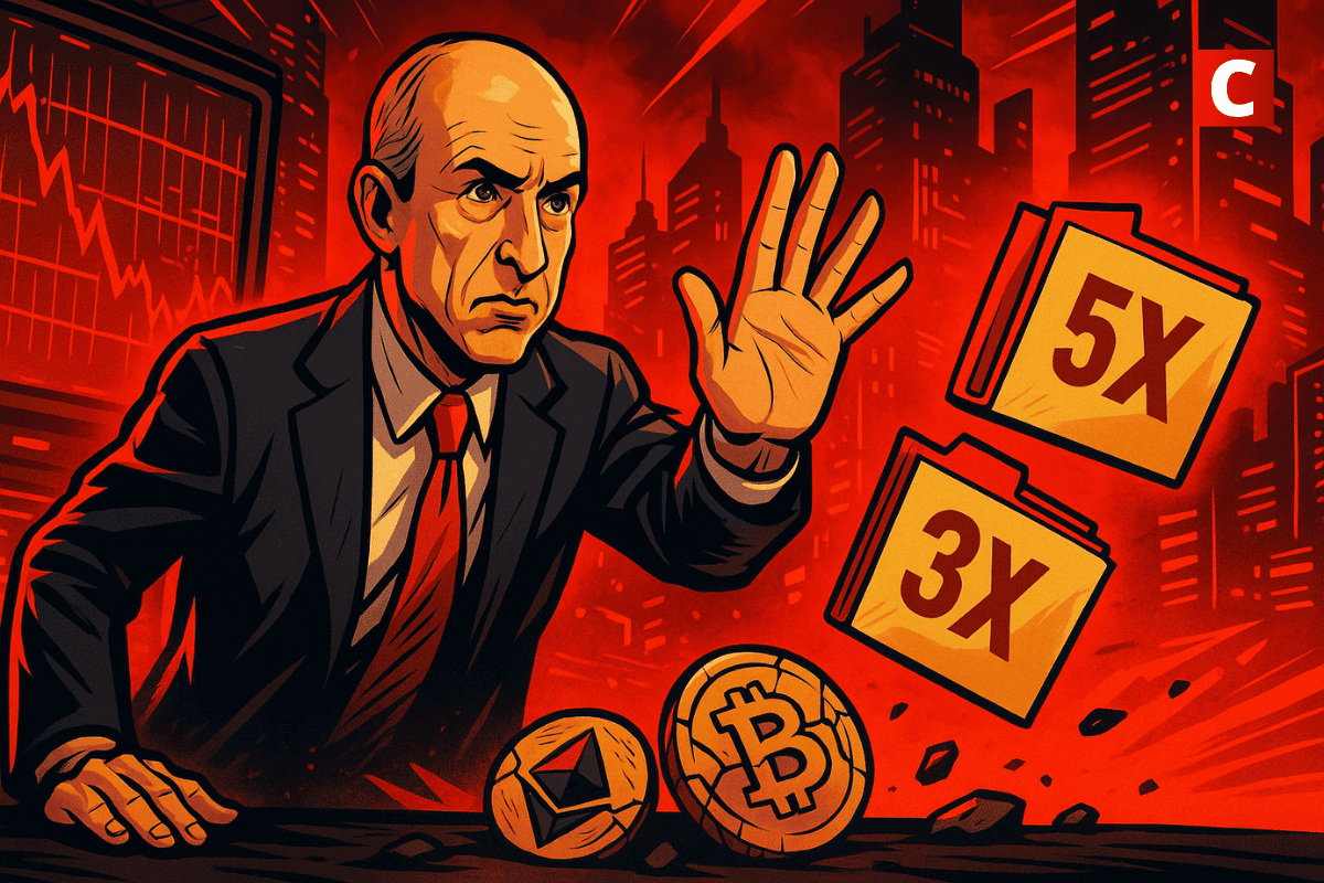 Alerte : La SEC bloque les crypto-ETFs à effet de levier élevé