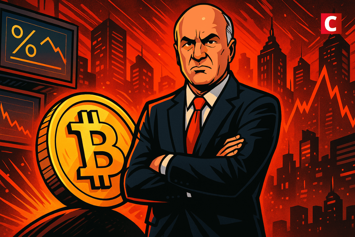 Bitcoin freiné : O’Leary prévoit zéro baisse de taux en décembre
