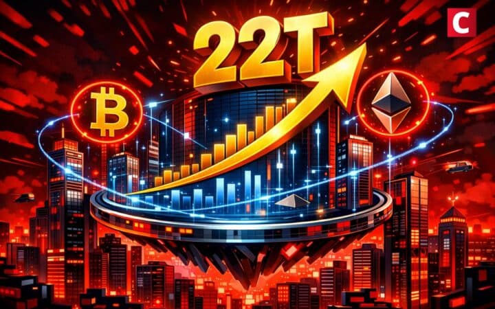 L&rsquo;ambitieuse prédiction d&rsquo;Ark invest : une capitalisation crypto à 22 trillions de dollars