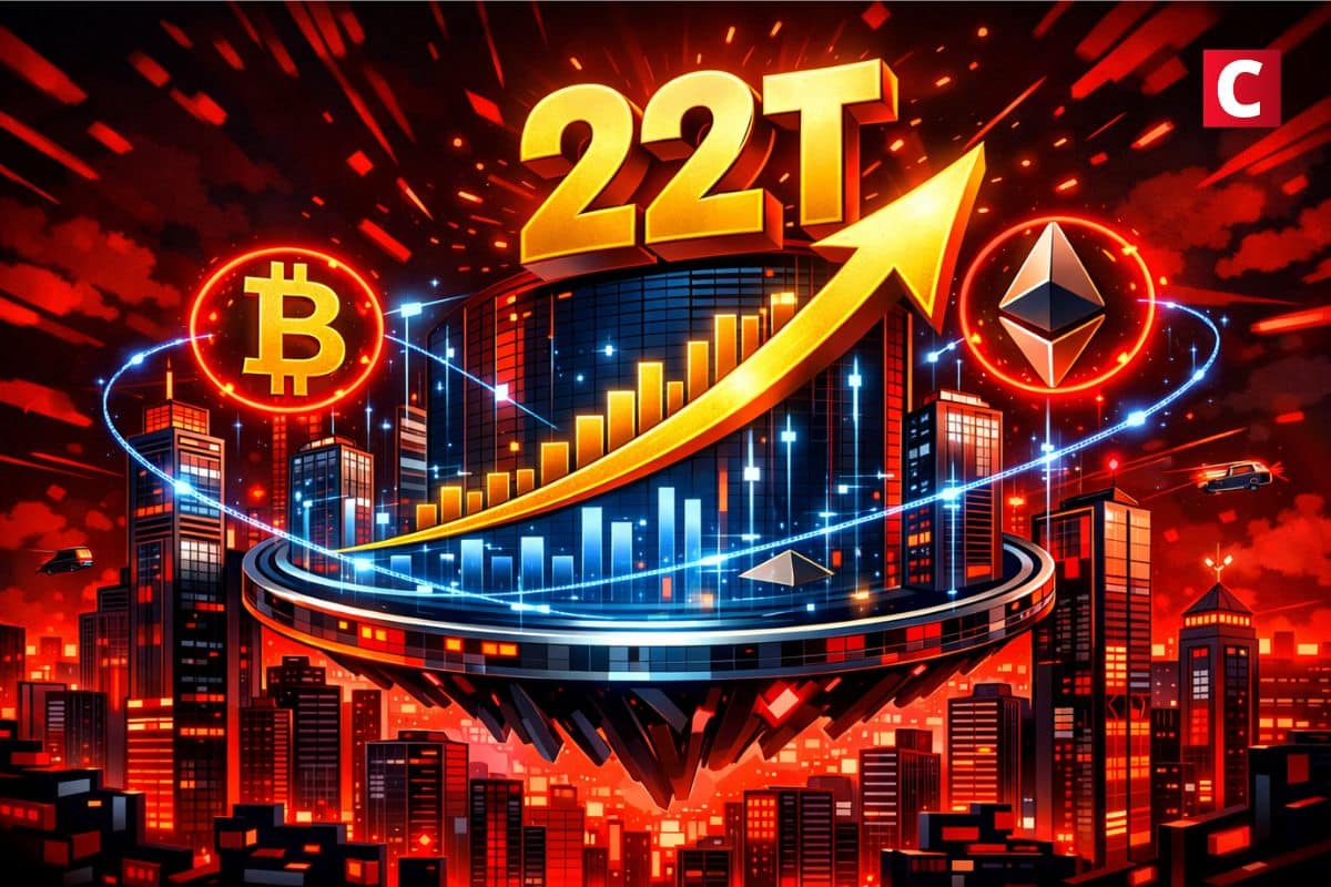 L’ambitieuse prédiction d’Ark invest : une capitalisation crypto à 22 trillions de dollars