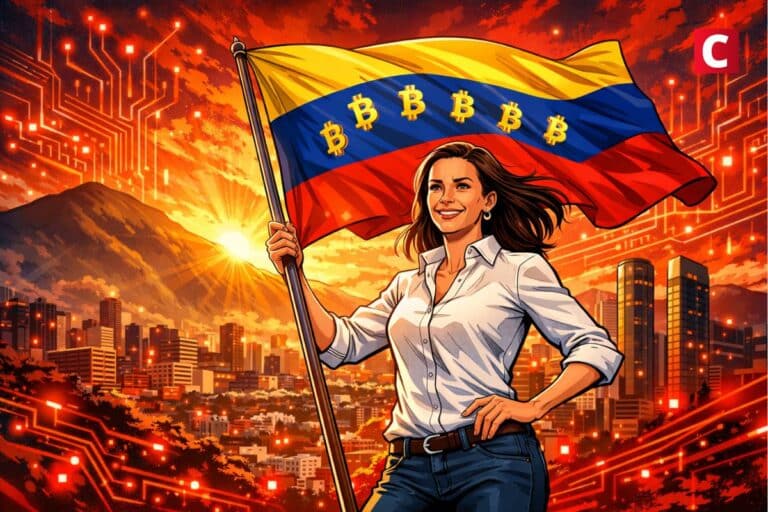 María Corina Machado : Le Bitcoin au cœur de la reconstruction du Venezuela ?