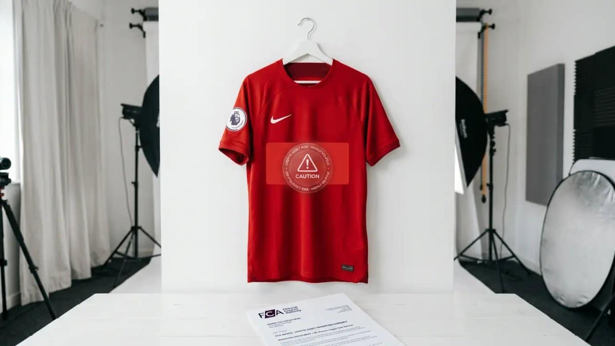 Avertissement de la FCA aux clubs de foot sur le crypto-sponsoring