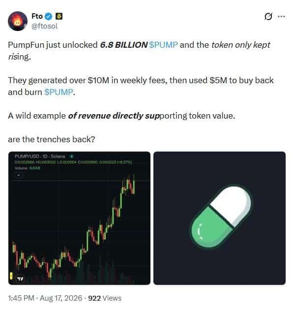 Pump.fun Chart