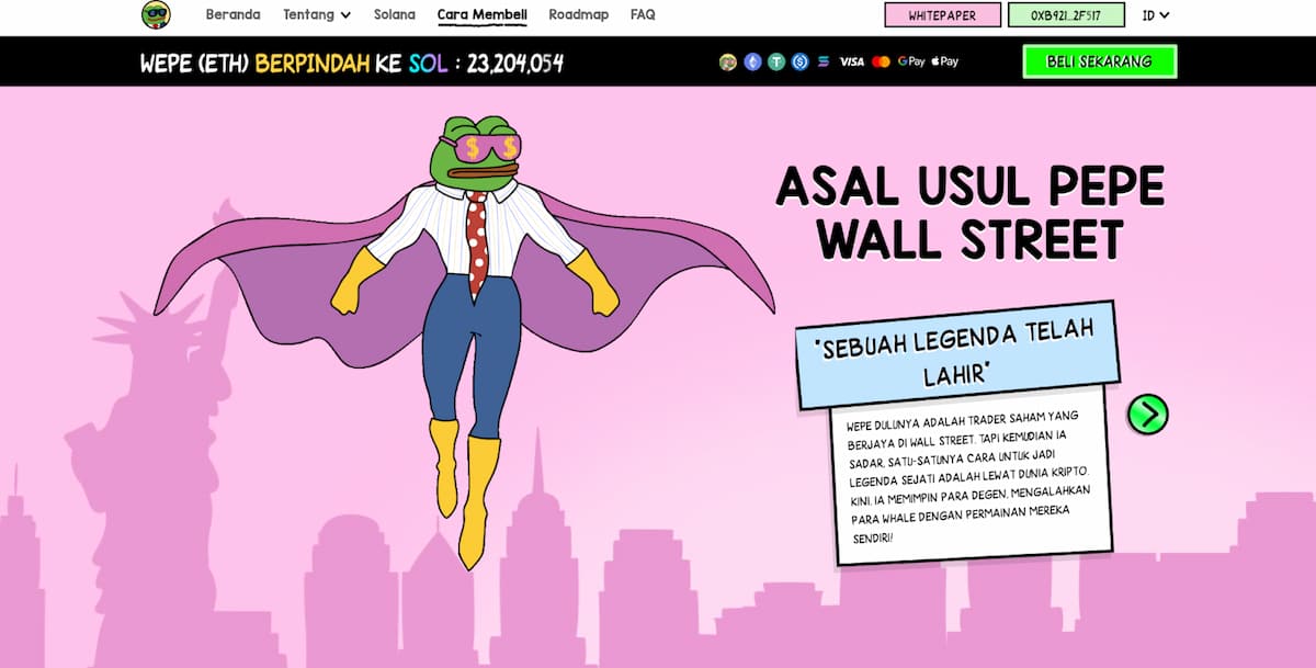 Apa Itu Wall Street Pepe ($WEPE)