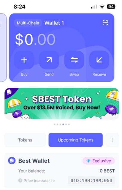Beli Token Kripto Best Wallet