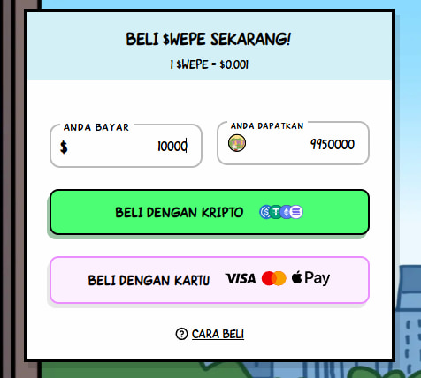 Beli Wall Street Pepe