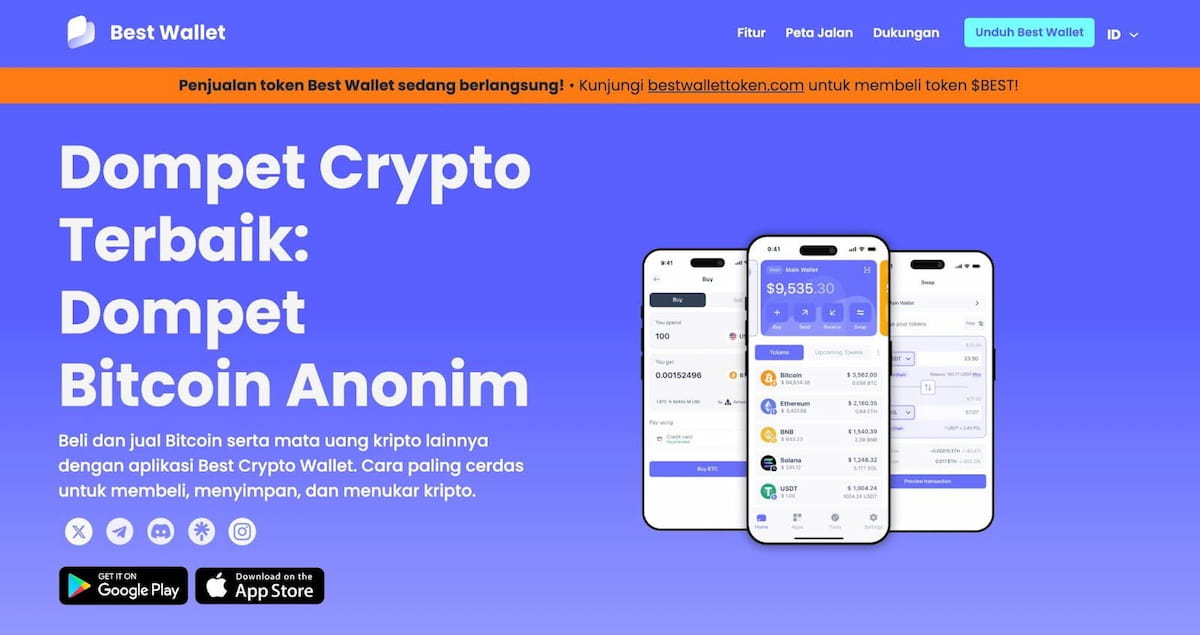 Buat Dompet Crypto Best Wallet