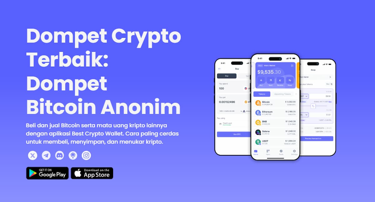 Langkah 1: Dapatkan Crypto Wallet yang Kompatibel