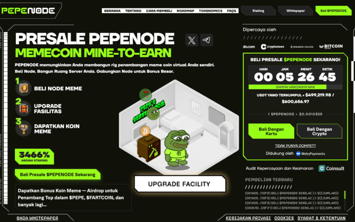 Cara Beli PEPENODE ($PEPENODE) 2025: Panduan Lengkap untuk Ikut Presale Token Mine-to-Earn