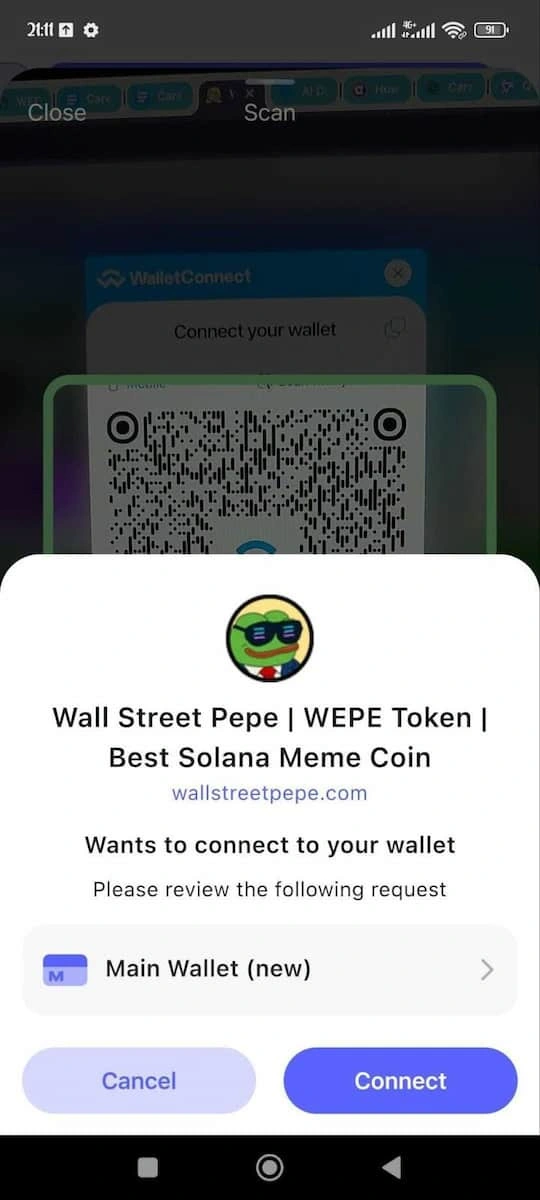 Wall Street Pepe Meme Coin
