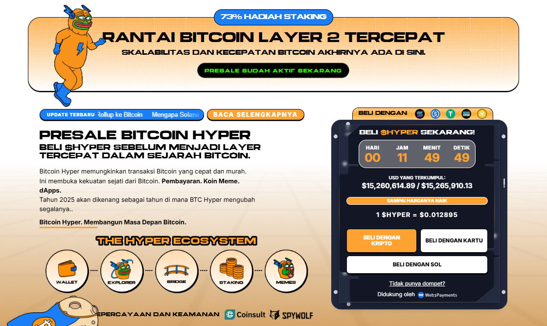 Bitcoin Hyper - Crypto Presale Terbaik
