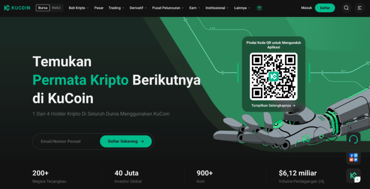 cara beli Bitcoin di KuCoin