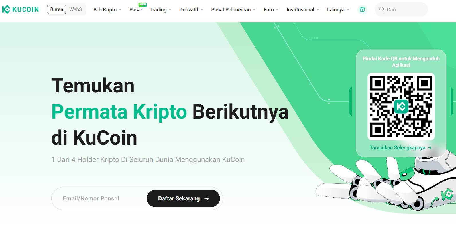 KuCoin - Cara Beli Ethereum