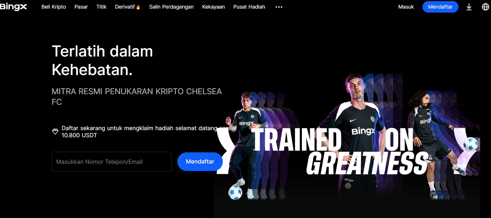 BingX - Cara Beli Ethereum