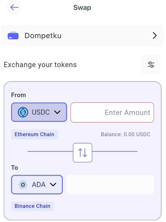 Swap - prediksi cardano