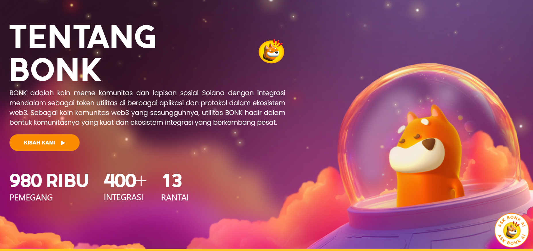 Bonk - Koin Receh Crypto