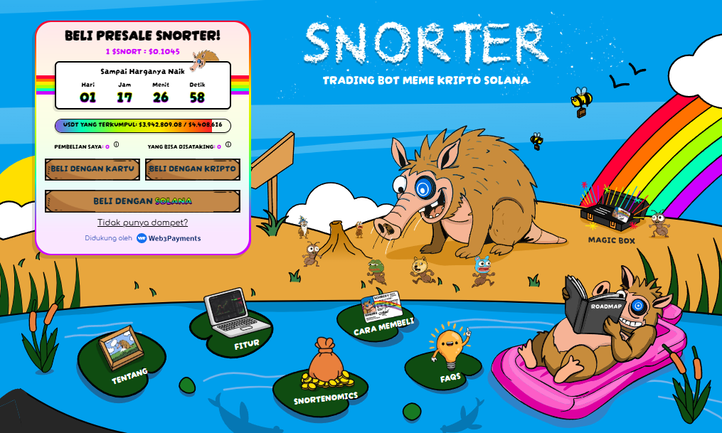 Snorter - koin naik 1000x