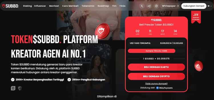 SUBBD – Token untuk Monetisasi Konten dengan Ekosistem Creator Web3 yang Masuk Daftar Coin Baru