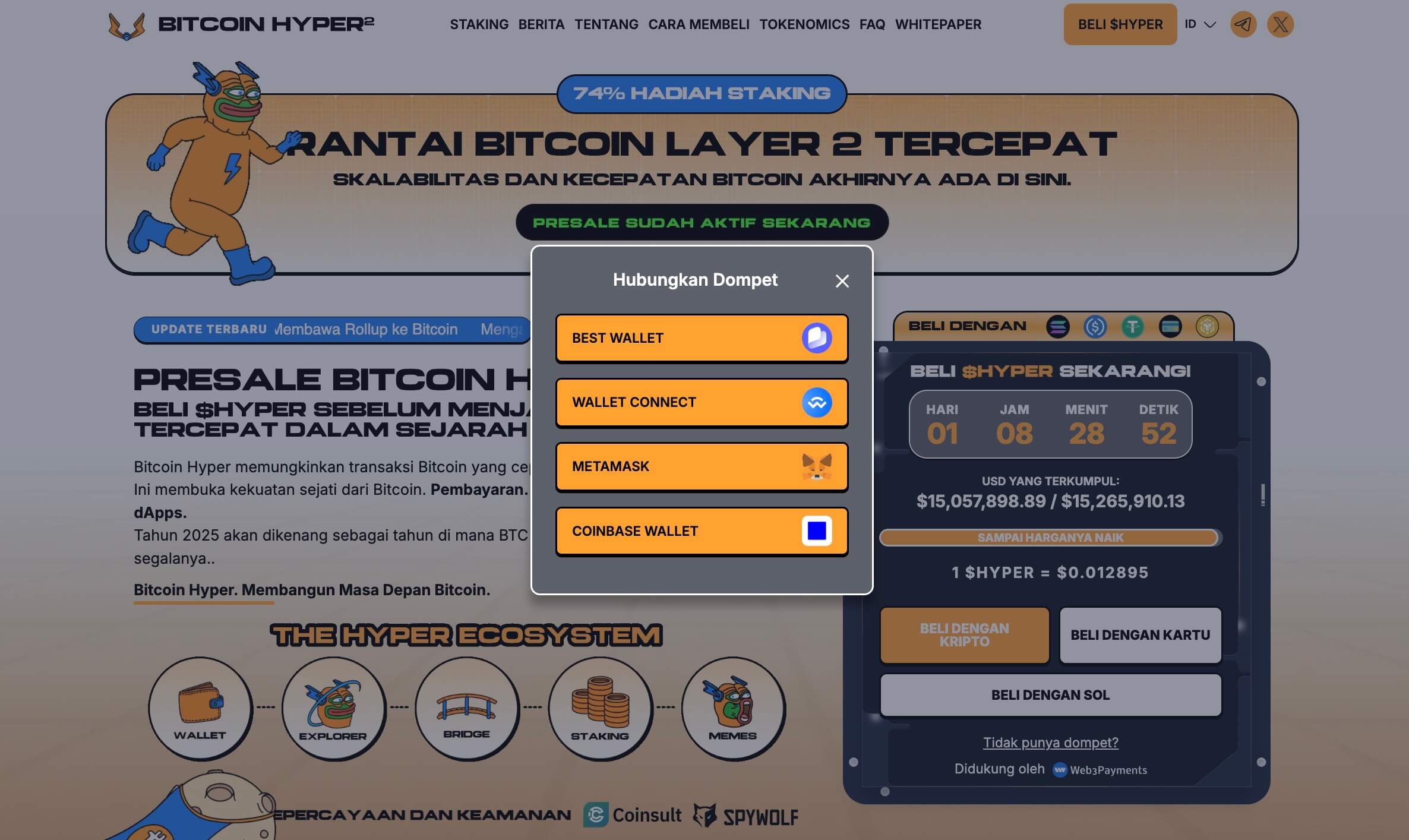 solana meme coin: Eksekusi Trade Anda