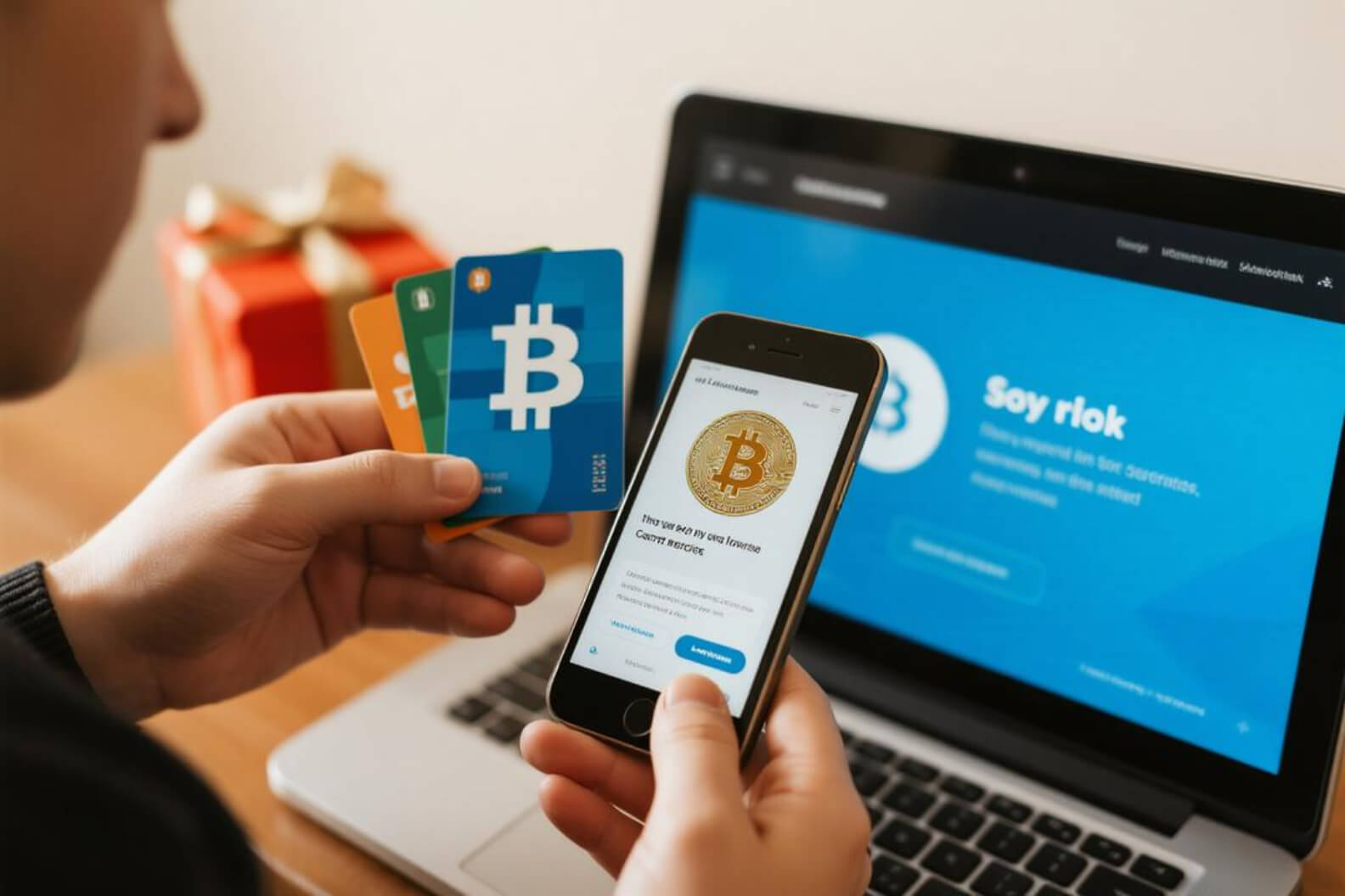 Cara beli Bitcoin dengan gift card