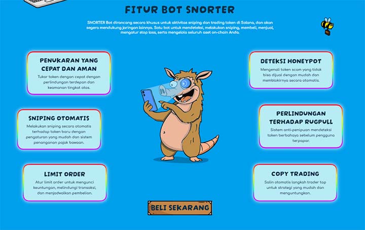 Fitur Snorter Bot