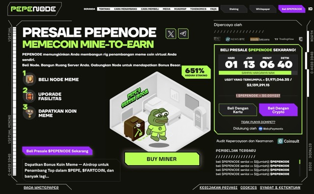Presale Pepenode