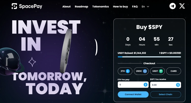 SpacePay - Koin yang Akan Listing di Binance