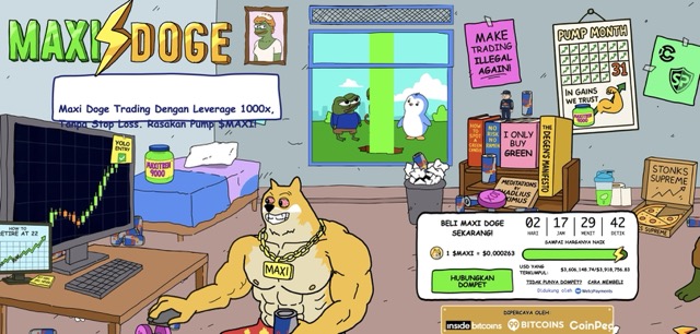 Maxi Doge - prediksi harga dogecoin