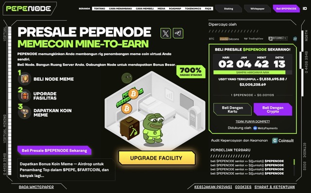 pepenode terbaru