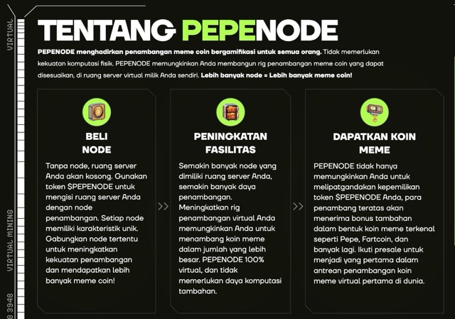 Tentang Pepenode - memecoin