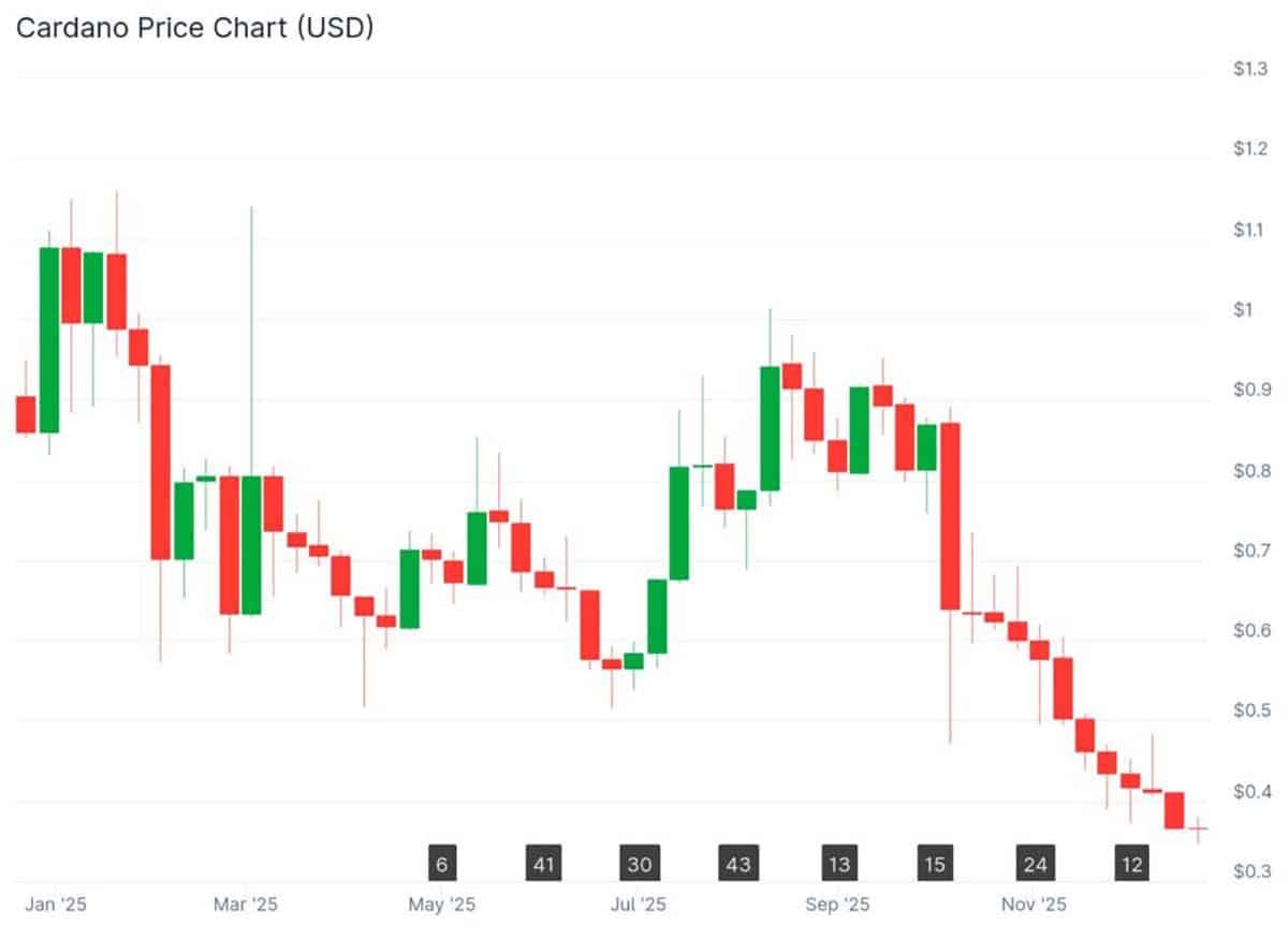 ADA Chart - altcoin terbaik