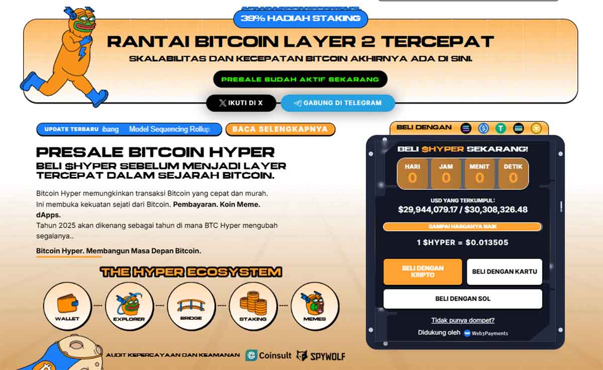 Bitcoin Hyper - crypto presale terbaik