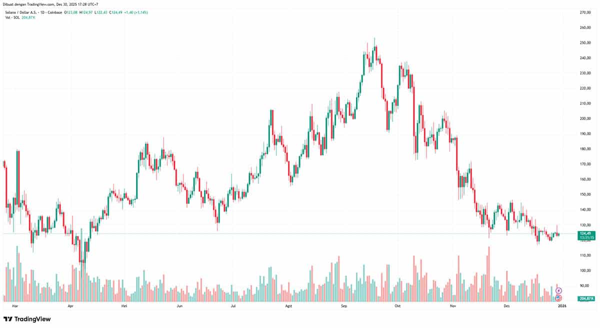 SOL USD - prediksi harga solana