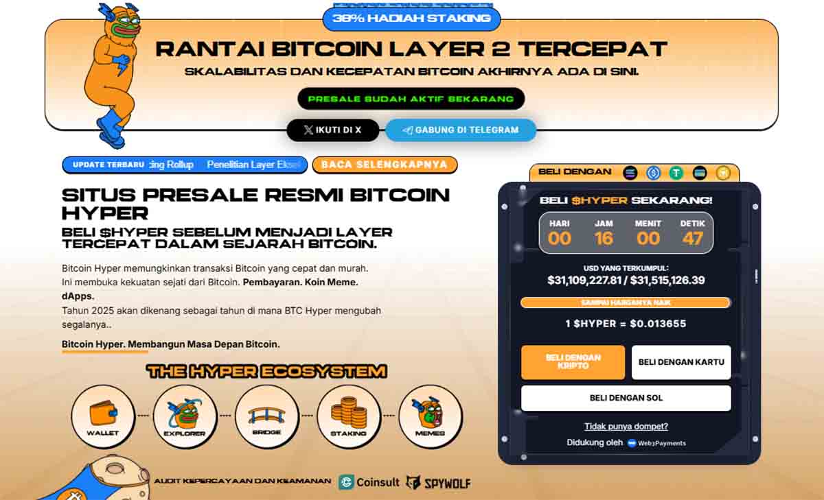 Bitcoin Hyper - kripto terbaik untuk dibeli